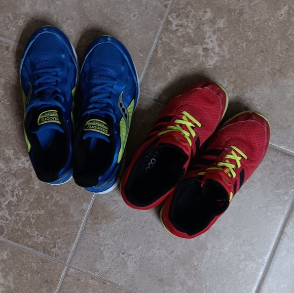 Adidas-Saucony Athletic Unisex Sneaker Beater Bundle 6 Youth/ 7.5 Wo. - Picture 5 of 11